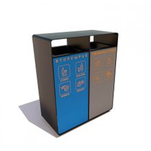 Урна «ГОРОД» для раздельного сбора мусора»