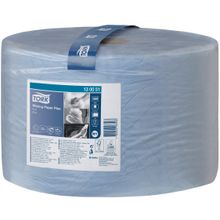 Tork Wiping Paper Plus W1 1 рулон в упаковке 340 м синие
