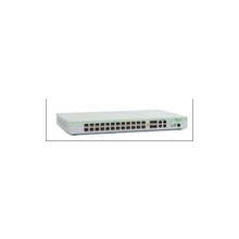 Allied Telesis Gigabit managed ‘Green’ switch with 24 100 1000Mbps SFP ports and 4 10 100 1000T or SFP combo ports p n: AT-9000 28SP