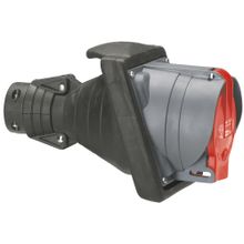 Мобильная розетка Hypra - IP 44 55 - 3К+З - 32 А - пластик резина | код 052906 | Legrand
