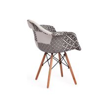 Tetchair Кресло CINDY SOFT (EAMES) (mod. 101), black white (черный белый)