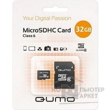 Qumo Micro SecureDigital 32Gb  QM32GMICSDHC6