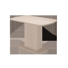 МЛК Стол обеденный Соренто (Ваниль глянец) ID - 304371