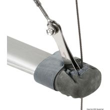 Osculati Spreader boot in natural leather 105-122 mm, 57.493.03