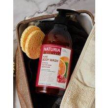 NATURIA Гель для душа КЛЮКВА АПЕЛЬСИН Pure Body Wash (Cranberry &amp; Orange), 750 мл