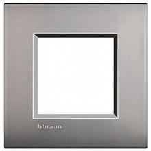 Рамка 1 пост LIVING LIGHT, матовый никель |  код. LNE4802NK |  Bticino