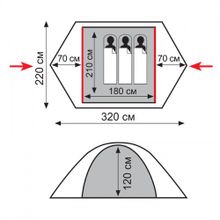 Палатка Tramp Lite Hunter 3