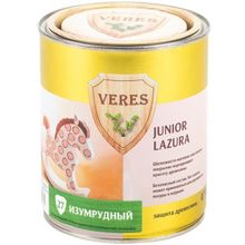 Veres Junior Lazura 750 мл изумрудная