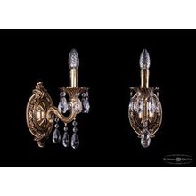 Bohemia Ivele Crystal 1702B 1 175 A FP бра (настенный светильник хрустальный)