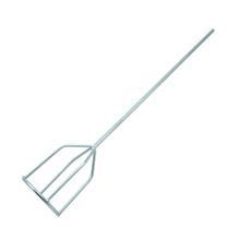 Миксер для гипсовых смесей, 100 х 590 мм, оцинкованный, шестигранный хвостовик 8 мм Denzel