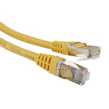 LAN-S45-45-2.0-YL	Патч-корд LANMASTER FTP кат.5Е, с заливными колпачками, 2.0 м, желтый