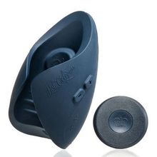 Синий инновационный мужской вибратор PULSE DUO (183488)