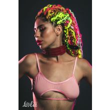 Бордовый ошейник Eccentric (224446)