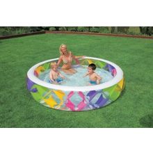 Надувной семейный бассейн Intex Pinwheel Pool 56494