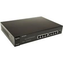 ZyXEL ES1100-8P коммутатор управляемый, Fast Ethernet c 4 портами PoE, 8 портов