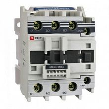 Контактор  КМЭп 3P 50А 220 220В DC 22кВт |  код.  ctr-s-50-220-nc-no-p |  EKF