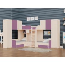 РВ-мебель Трехместная кровать ТРИО 3