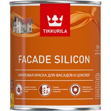 Тиккурила Facade Silicon 900 мл белая