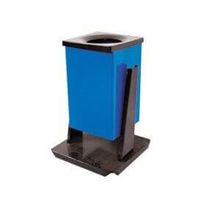 Урна уличная мобильная, опрокидывающиеся (240x240x430мм - 20л)