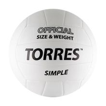 Мяч волейбольный Torres Simple арт. V30105 р.5