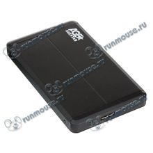 Контейнер Agestar "3UB2O8" для 2.5" SATA HDD, алюминиевый, черный (USB3.0) [99544]
