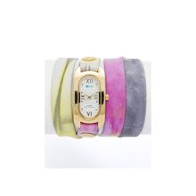 Часы soho pastel watercolor white-gold