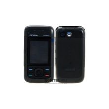 Корпус Class A-A-A Nokia 5200 черный со средней частью