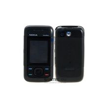 Корпус Class A-A-A Nokia 5200 черный со средней частью