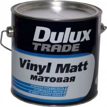 Краска Dulux Trade Vinil Matt белая матовая (5 л)