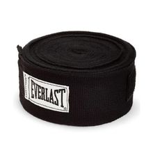 Бинт боксерский Everlast 4456BU 4.55 м черный