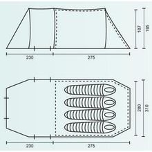 Палатка Campack Tent Land Voyager 4