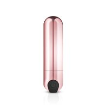  Золотистая вибропуля Rosy Gold Bullet Vibrator - 7,5 см.