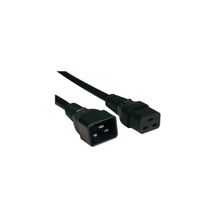 Кабель tripplite (p036-002) ac power cord c19 c20 250v 20a 12 awg sjt- 2 ft.