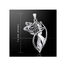 Серебряный талисман "фея"