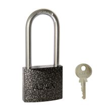 Замок навесной Ajax PD-01-38-L англ. 3 кл. (длин. дужка) коробка