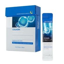 Маска ночная увлажняющая в саше с коллагеном FarmStay Collagen Water Full Moist Sleeping Mask 20x4мл