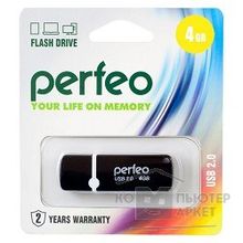 Perfeo USB Drive 4GB C07 Black PF-C07B004