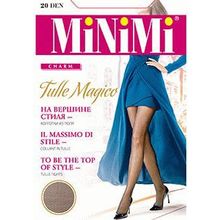 Колготки женские MiNiMi Tulle Magico 20 den - эффект тюля