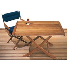 Osculati Foldable teak table 118x70 cm, 71.305.80