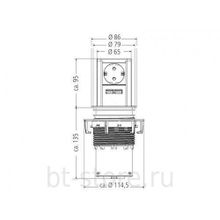 Выдвижная розетка Bachmann Elevator 928.017