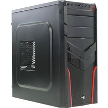 Корпус  Miditower Aerocool   V2X  Red    ATX  без БП