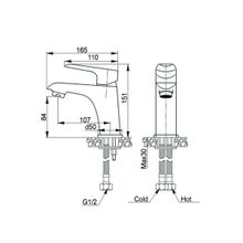 Raiber Смеситель для раковины Iceberg R3501