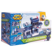 SUPER WINGS Полицейский пункт Пола. Трансформер ПОЛ (автоматическая трансформация) EU720815S