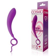 Bior toys Фиолетовый стимулятор G-точки COSMO - 12 см. (фиолетовый)