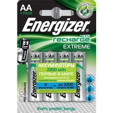 Аккумулятор Energizer Recharge Extreme AA 2300mAh BL4