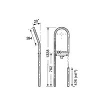 Lewmar Поручень рулевой колонки Lewmar 89400030 1338 x 305 мм