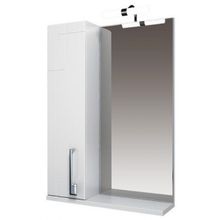 Triton Мебель для ванной Диана 55 L с ящиками, зеркало-шкаф