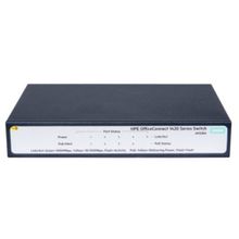 hewlett packard (hpe 1420 5g poe+ switch( unmanaged, 5*10 100 1000 poe+ 32w, qos, fanless)) jh328a#abb