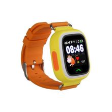Часы Детские Smart Baby Watch Q80 С Gps - Трекером Оранжевый