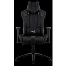 Кресло для геймера Aerocool AC120 AIR-B , черное, с перфорацией